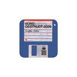 Büro Destruct - BD Floppy-Disk Beer Coasters (6-Pack)