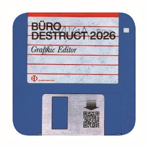 Büro Destruct - BD Floppy-Disk Beer Coasters (6-Pack)