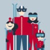 Büro Destruct - Family Postcards Set