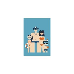 Büro Destruct - Family Postcards Set