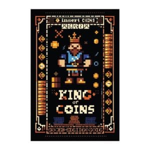 Büro Destruct - Tarot: King Of Coins Poster