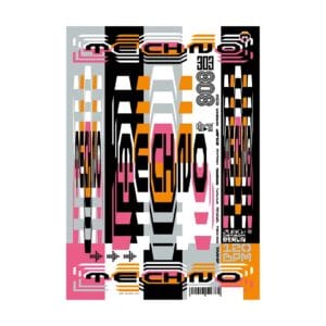 Büro Destruct - Techno Poster (Limited Edition)