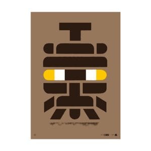 Büro Destruct - Tribler Afro Poster