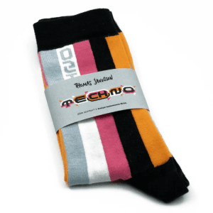 Alternative view of Thomas Jakobson - Büro Destruct x Boutique Landesmuseum: Techno Stripes Socks