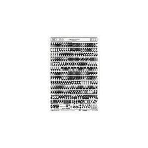 Büro Destruct - BD Unicorse Rub On (Letraset)