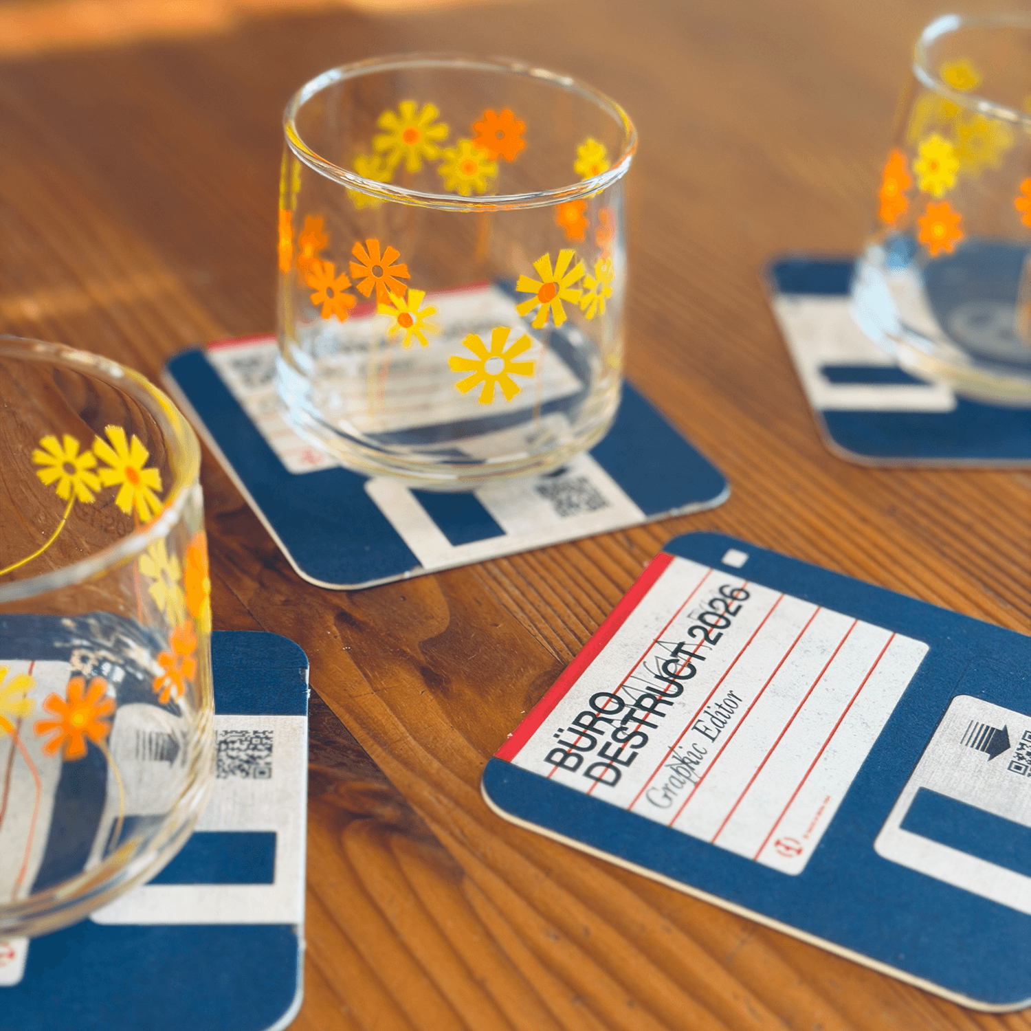 Büro Destruct - BD Floppy-Disk Beer Coasters (6-Pack) - Image 4